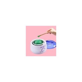 kit de depilación con calentador de cera y medio kilo de cera española