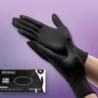 Paquete de guantes de Nitrilo negro
