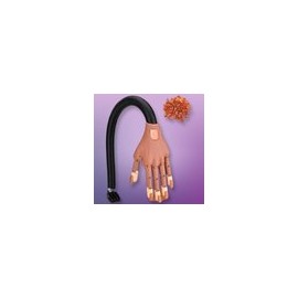 Mano de practica para uñas con 100 tips